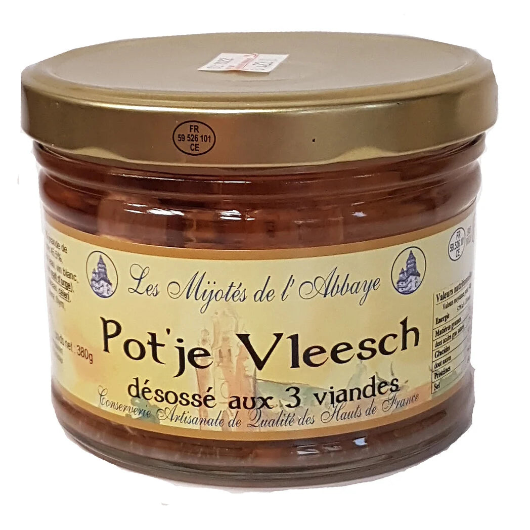 LES MIJOTES DE L'ABBAYE Pot'je Vleesch deshuesado 3 carnes