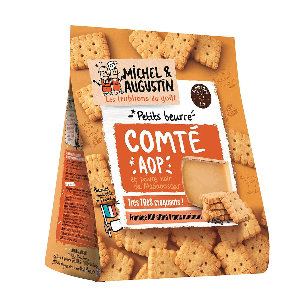 Biscotti salati al burro con formaggio Comté MICHEL ET AUGUSTIN 100g