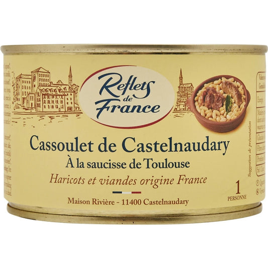 Cassoulet traditionnel de Castelnaudary REFLETS DE FRANCE 420g