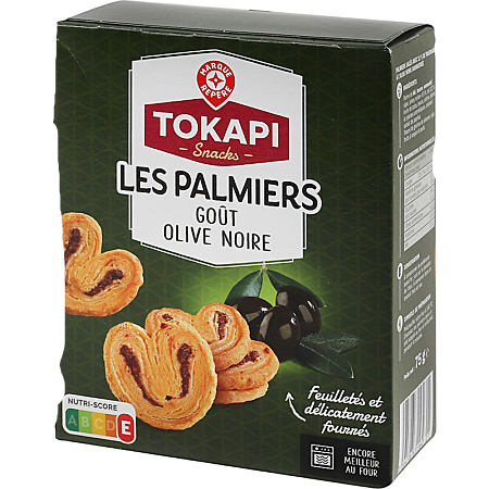 MARQUE REPÈRE Blätterteig-Palmiers Olive 75g