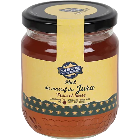 Mel de Flores do Maciço do Jura NOS RÉGIONS ONT DU TALENT 375g