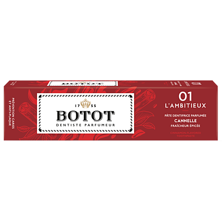 BOTOT Red Toothpaste Mini – 25 ml
