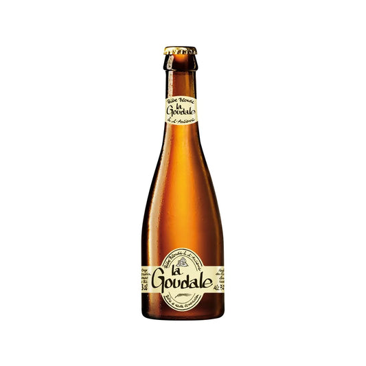 Cerveza rubia LA GOUDALE estilo tradicional 330ml