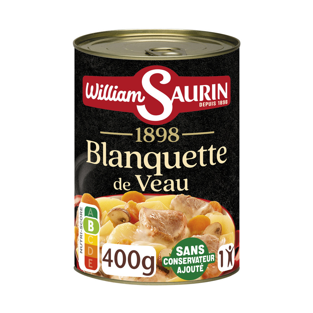 WILLIAM SAURIN veal blanquette 400g