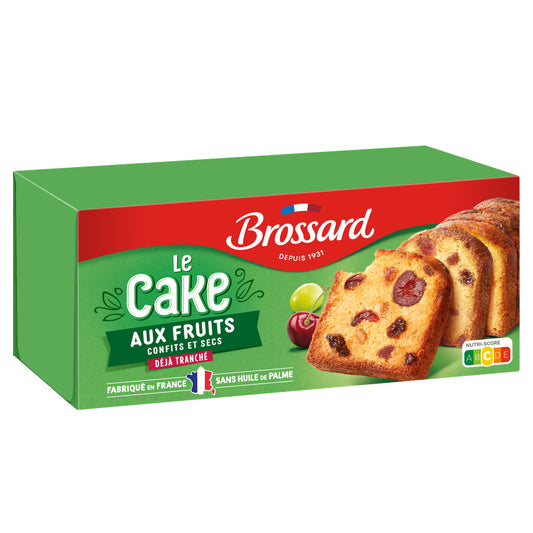 BROSSARD Cake aux fruits classique 300g