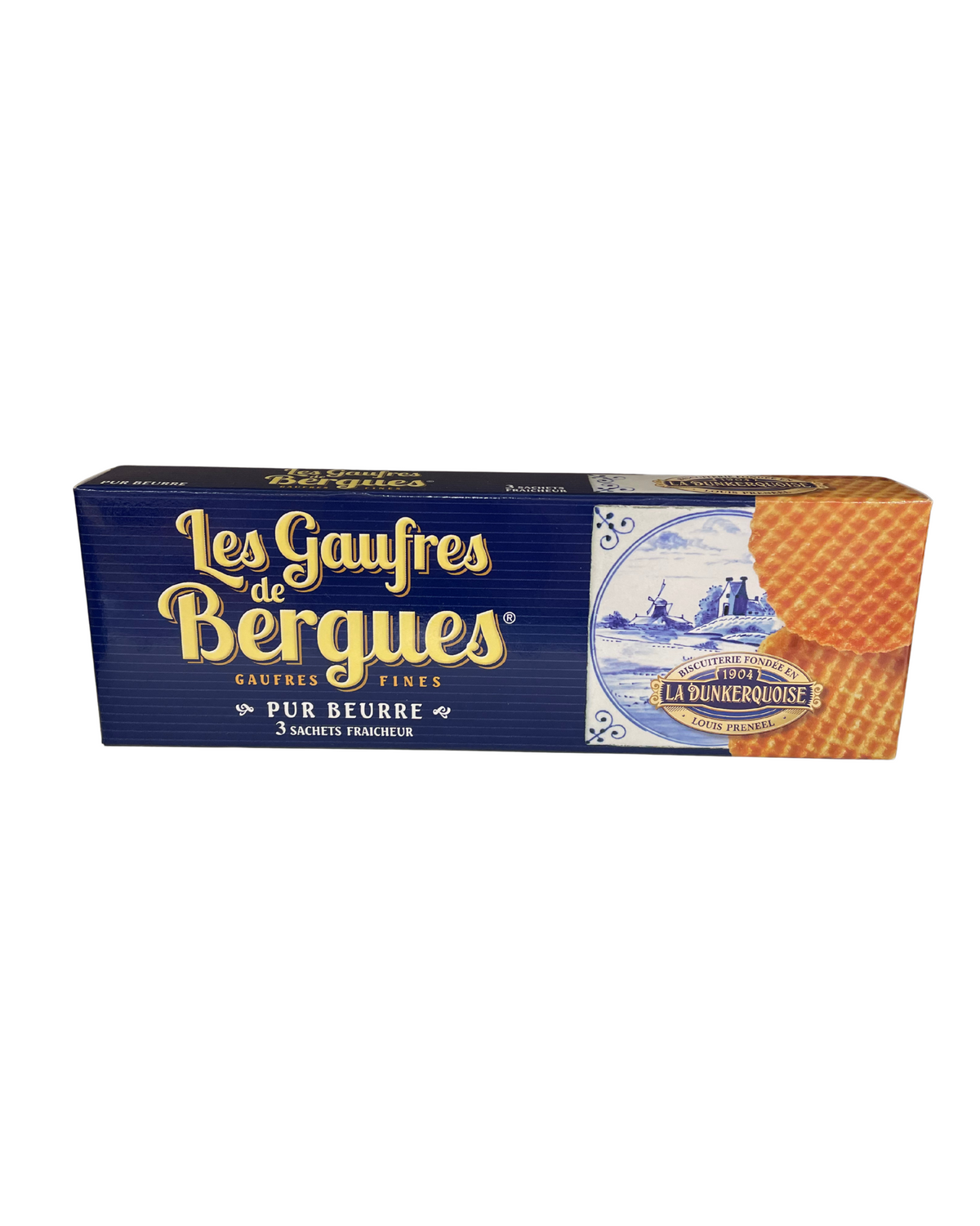 LA DUNKERQUOISE – LES GAUFRES DE BERGUES Dünne Butterwaffeln 150g