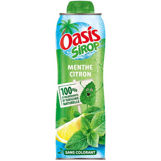 Sciroppo di Menta e Limone OASIS - 75cl