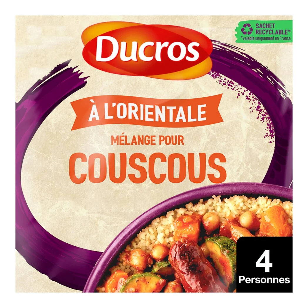 DUCROS blend pour couscous with the orientale 20G