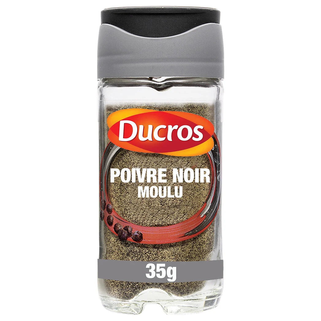 DUCROS Poivre noir moulu fort N°9 35g