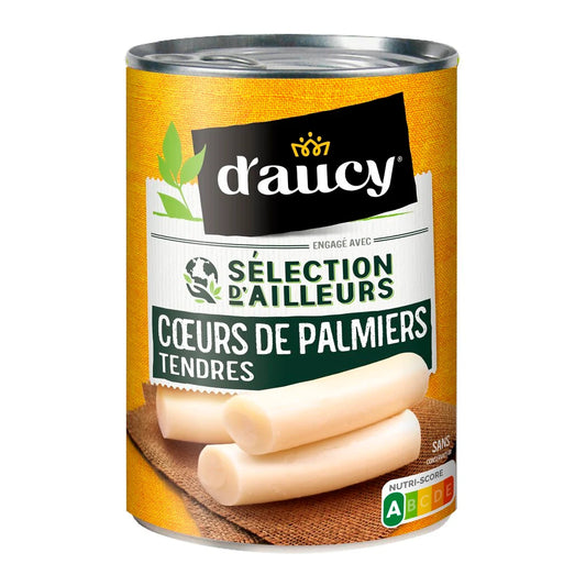 D'AUCY Cœurs de palmier 220g