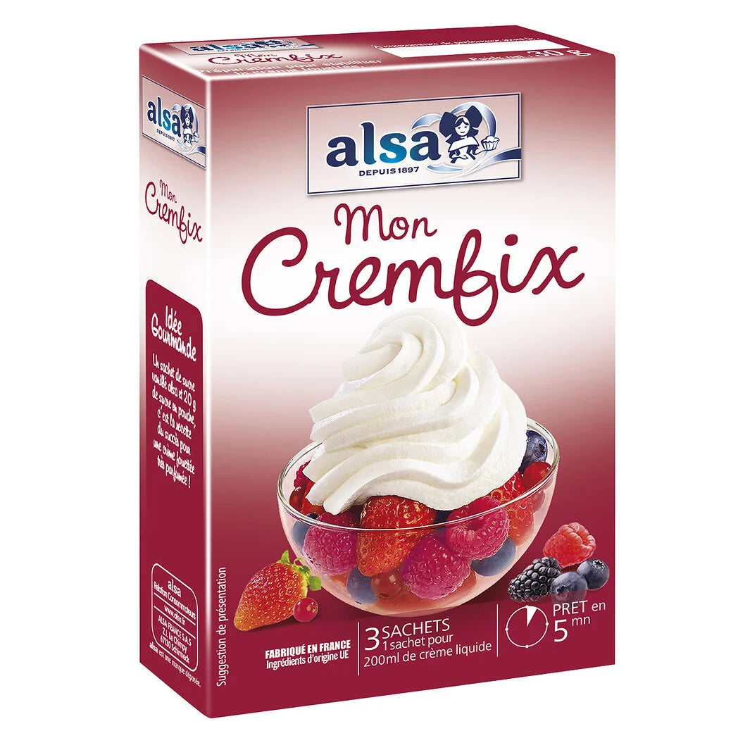 ALSA mix for cream fouettée 3x30g