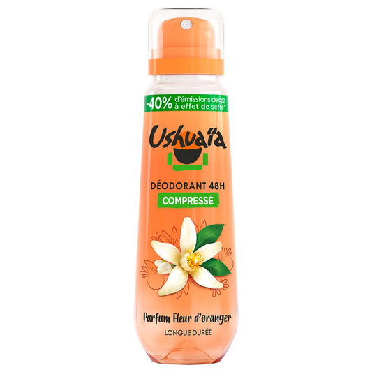 Desodorante en spray comprimido Ushuaia Flor de Azahar 100ml