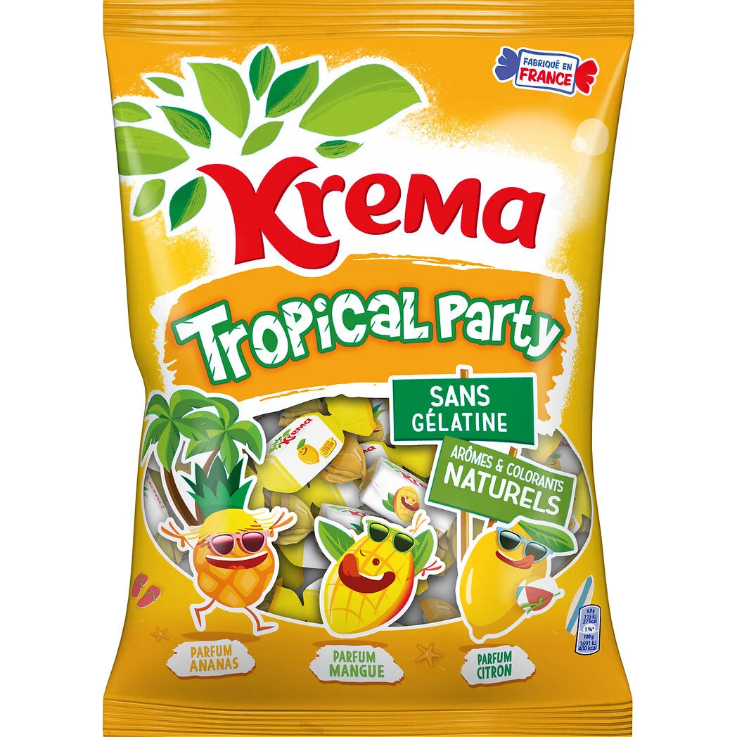 Sortido de balas KREMA soda mania 580g
