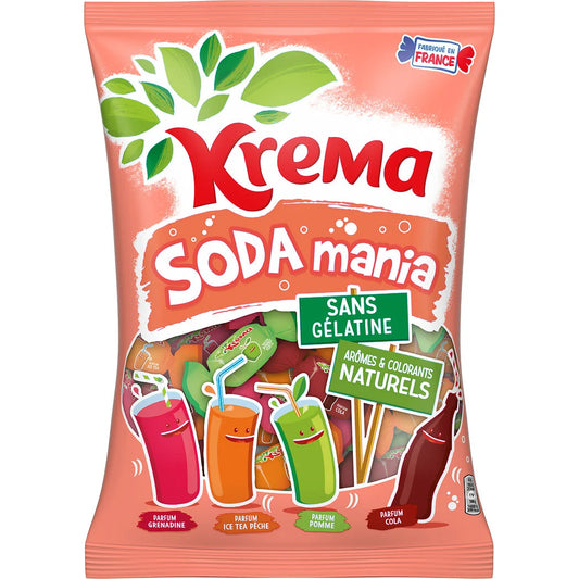Surtido de caramelos KREMA Soda Mania 580g
