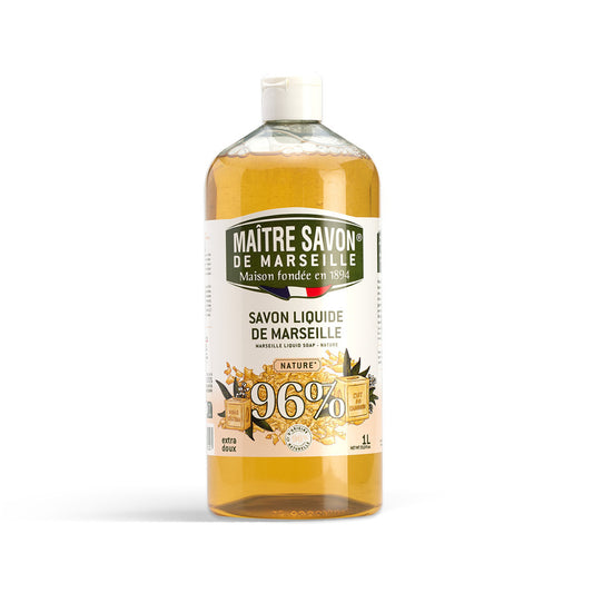 MAITRE SAVON DE MARSEILLE Extra Mild Natural Marseille Liquid Soap 1L