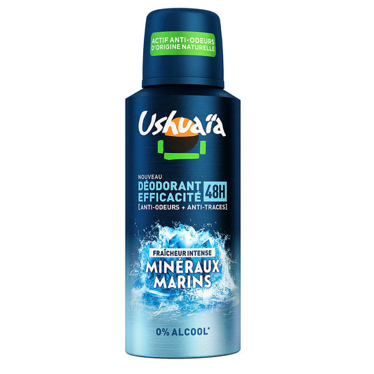 Desodorante en spray para hombre USHUAIA Minerales Marinos 150ml