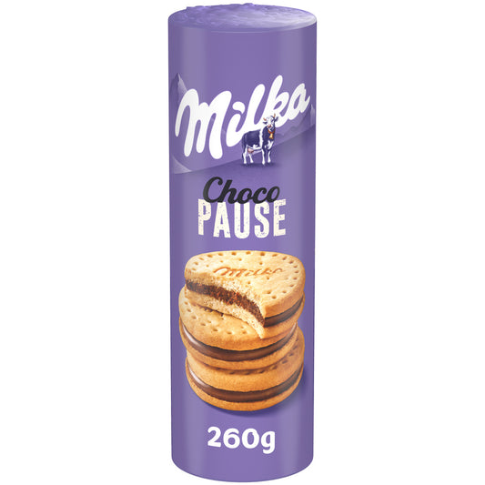 MILKA Choco Pause biscuits with milk chocolate X13 - 260g