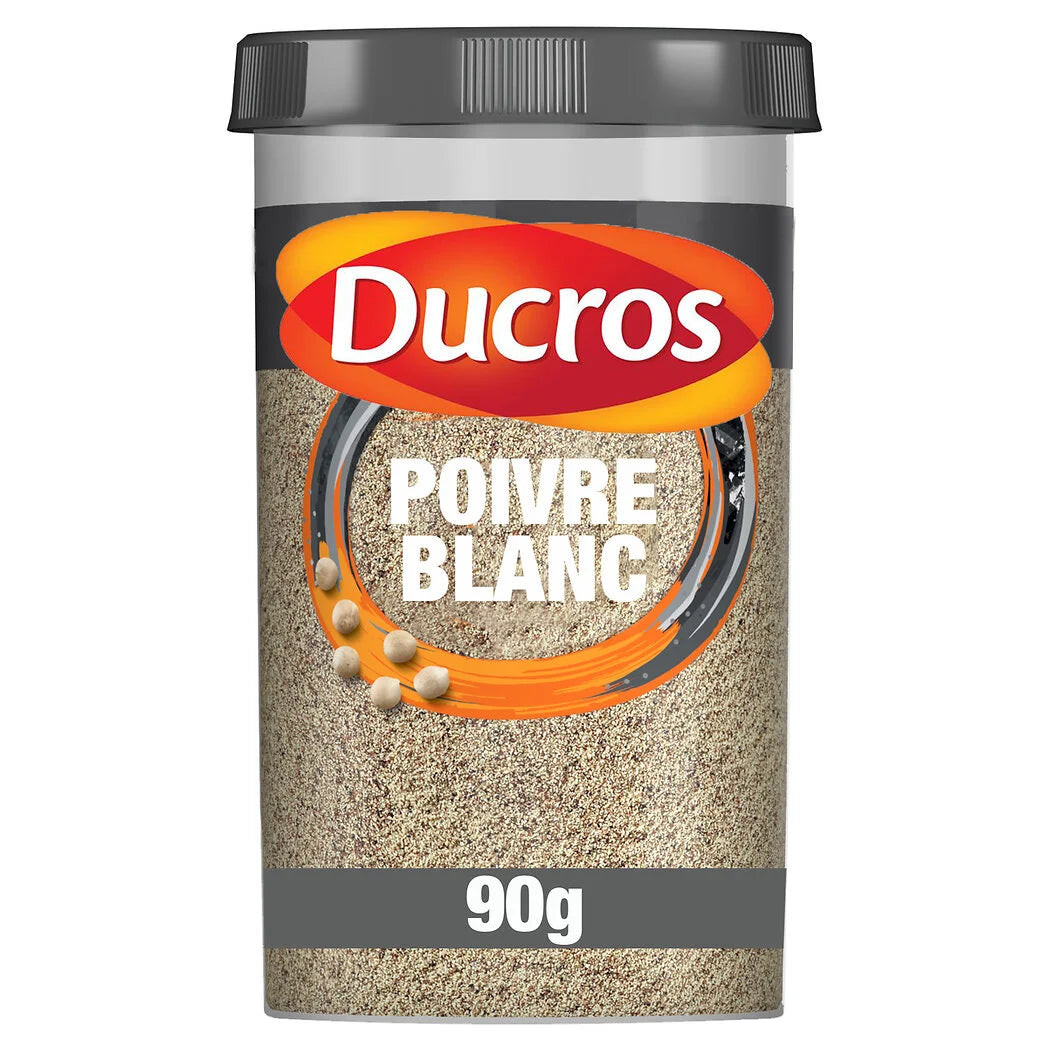 DUCROS Poivre blanc moulu N°8 90G