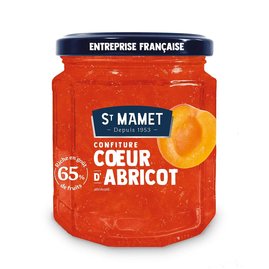 ST MAMET Apricot Heart Jam 310g