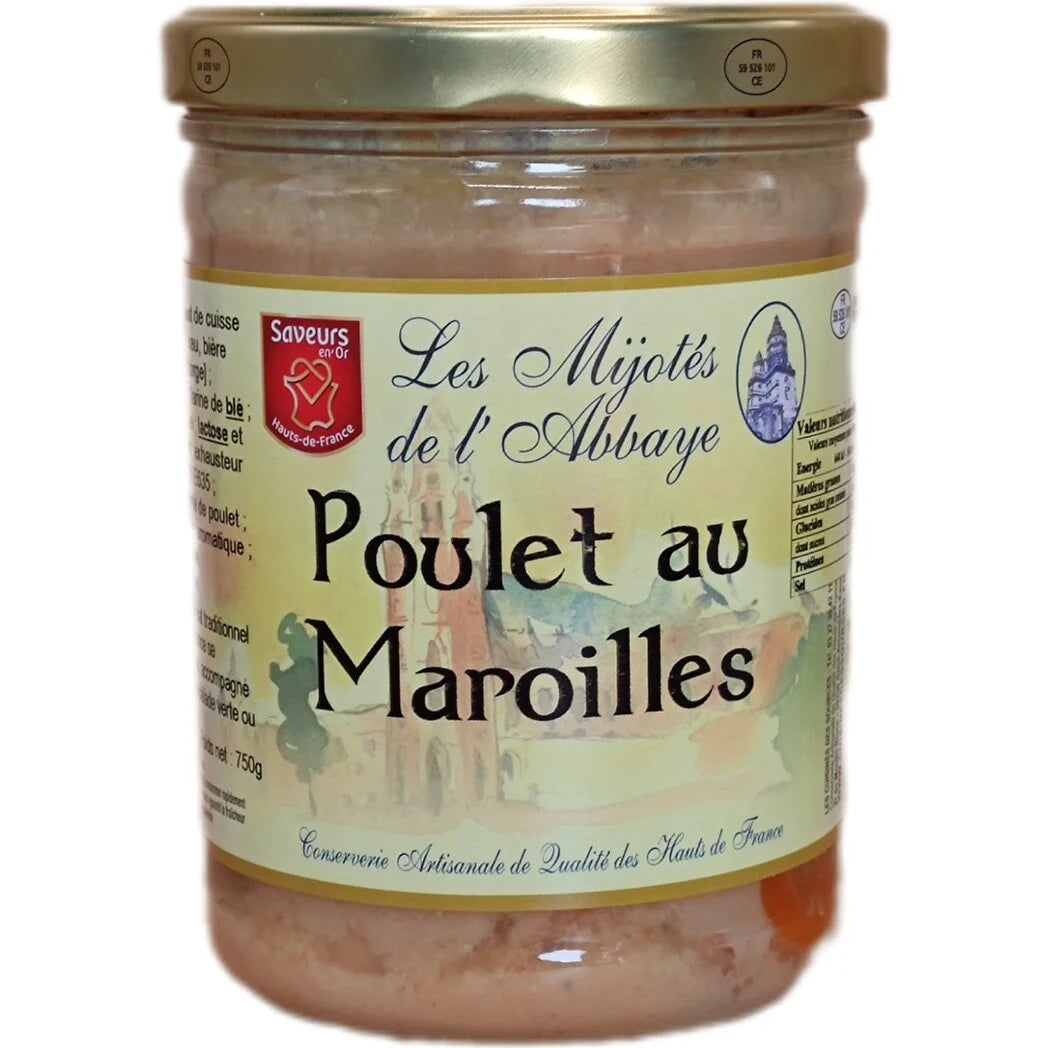 LES MIJOTES DE L'ABBAYE chicken with Maroilles 750g