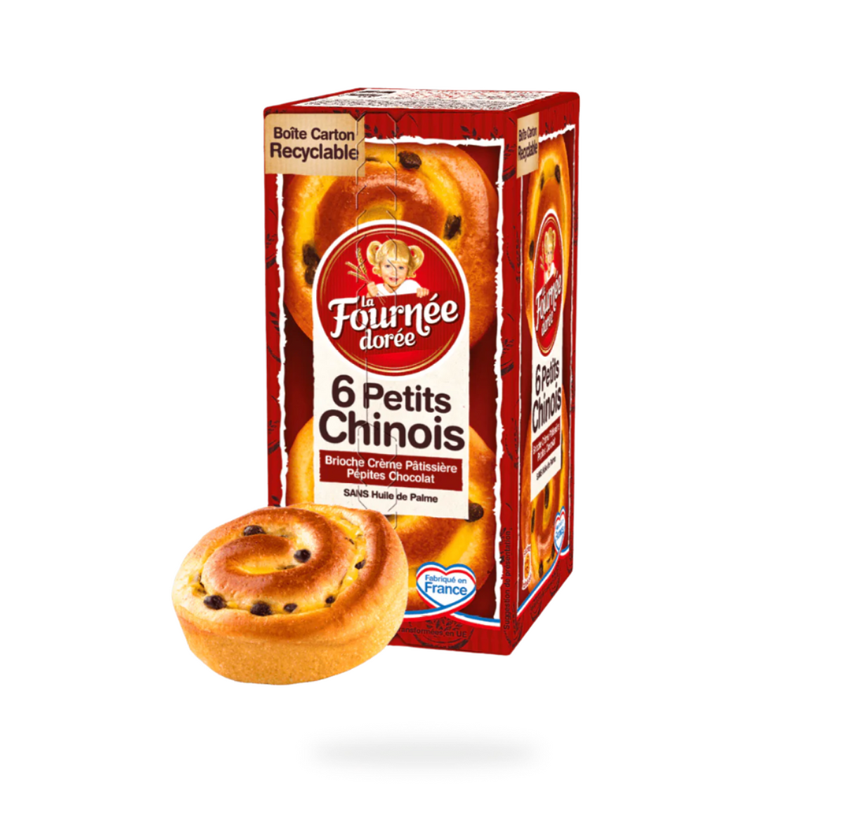 LA FOURNÉE DORÉE Petits chinois with chocolate chips 300gr*