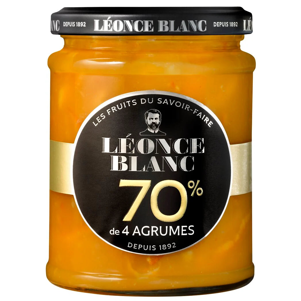 LEONCE BLANC 4 Citrus Fruit Jam 70% 320g