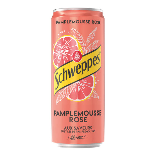 SCHWEPPES Grapefruit-Flavored Soda 1 x 330ml
