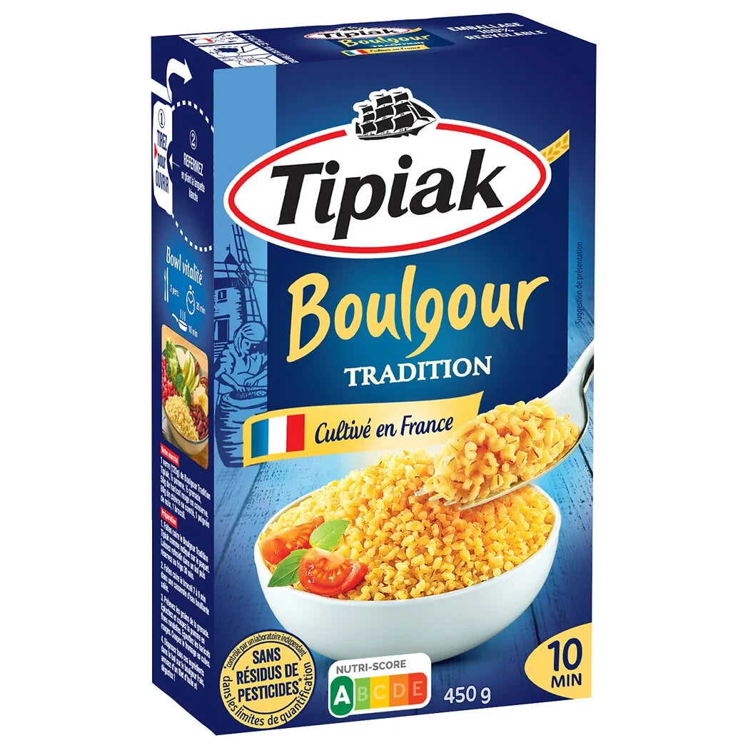 TIPIAK Traditional Bulgur Without Pesticide Residues 450g