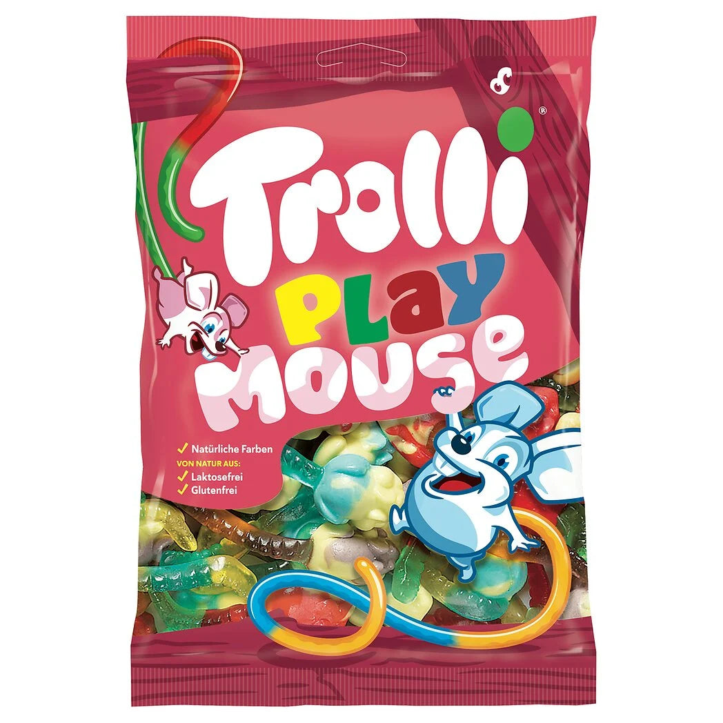 TROLLI Playmouse - Fruit-Flavored Gummy Candies 200g