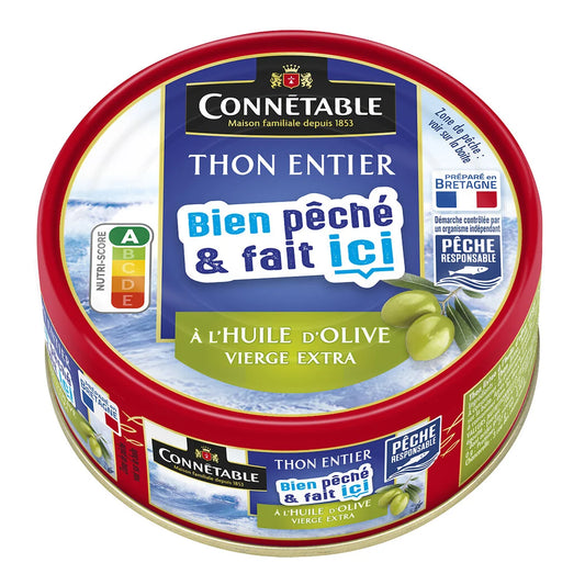 CONNETABLE whole tuna with the oil of olive vierge extra 160g