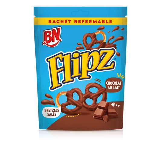 BN salted pretzels with milk chocolate 90g