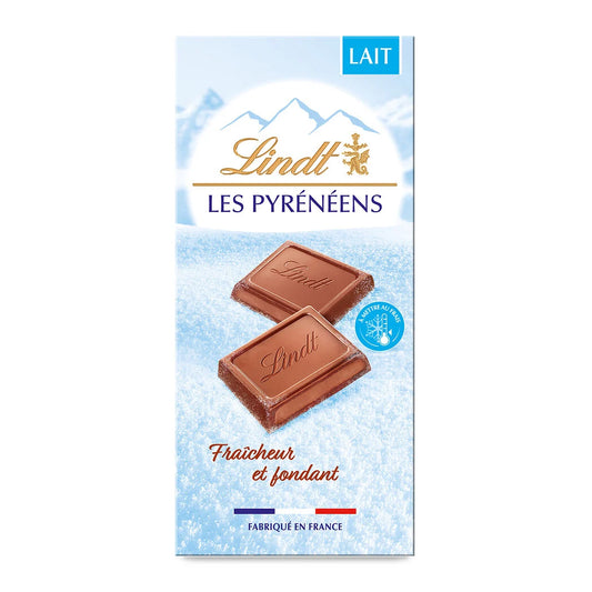 LINDT Les Pyrénéens - milk chocolate bar 150g