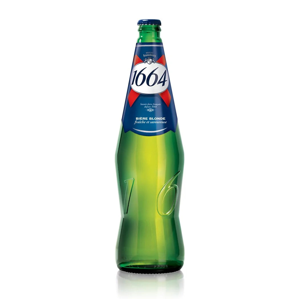 Cerveza rubia 1664 5,5° 75cl