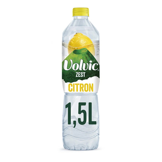 VOLVIC Eau aromatisée citron - Zeste 1,5L