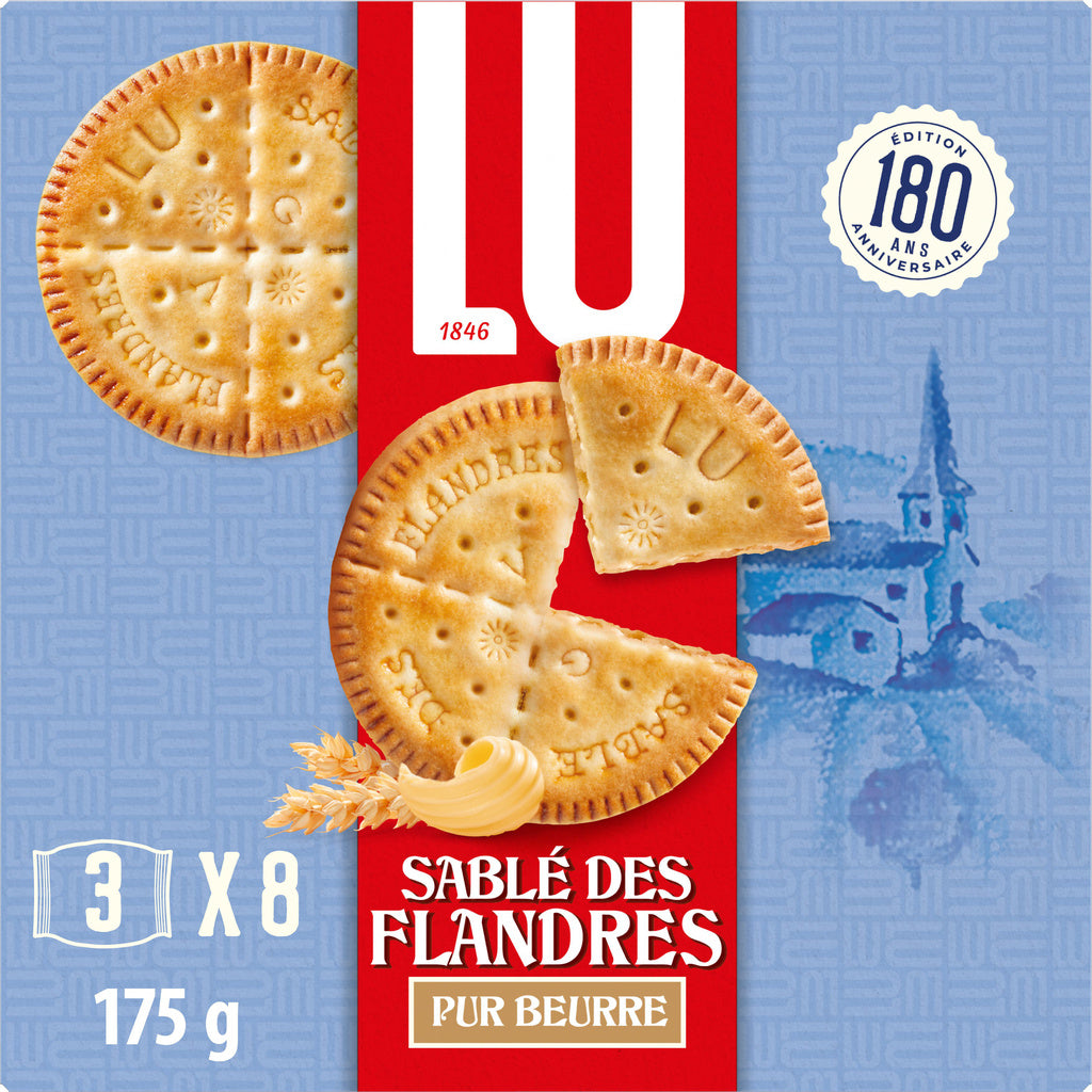 LU Sablés des Flandres Shortbread Biscuits 250g