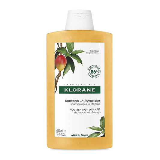 Shampooing Nutrition au Beurre de Mangue KLORANE 400 ml