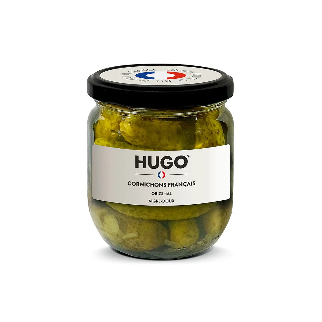 HUGO French Sweet-and-Sour Gherkins 210g
