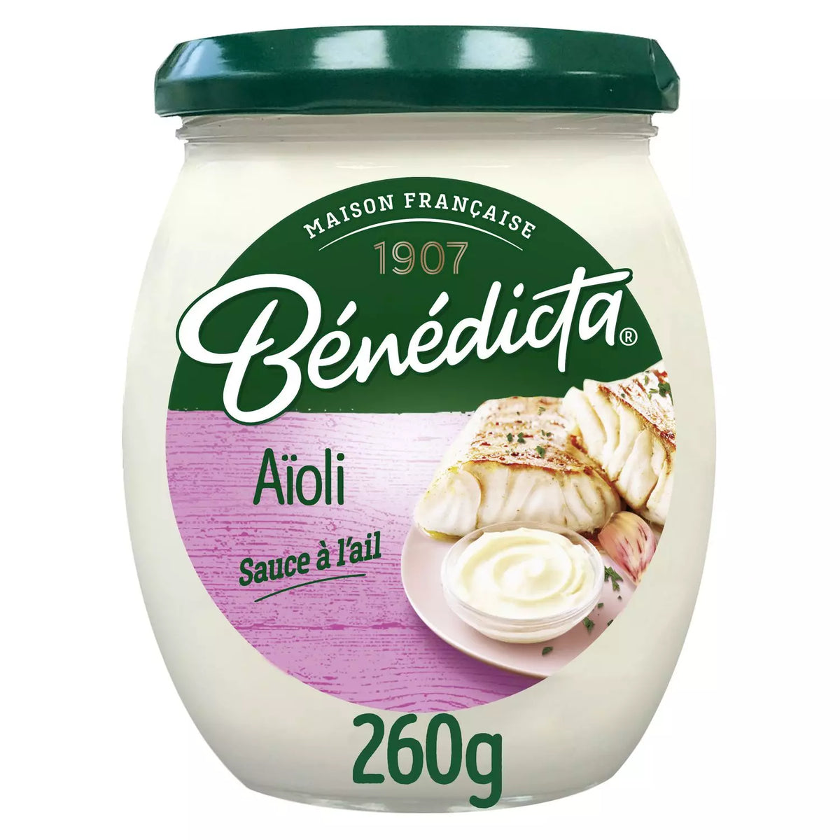 BÉNÉDICTA Aioli Knoblauchsauce 260g