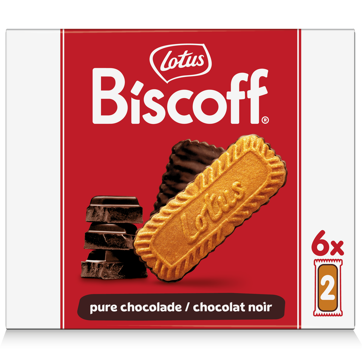 LOTUS BISCOFF L’Original Dark Chocolate 162g