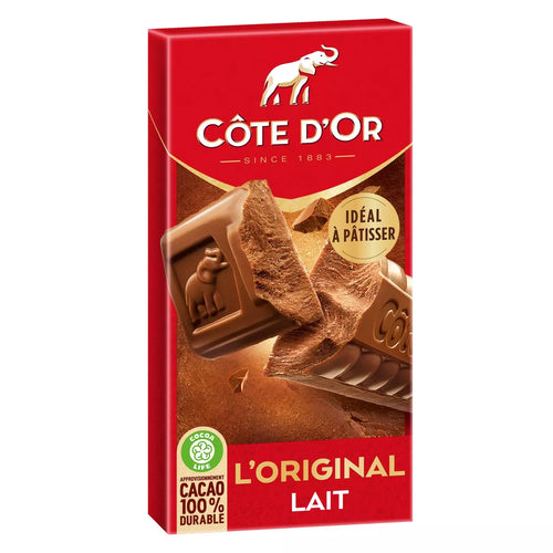 CÔTE D'OR the Original milk chocolate bar en bars 200g