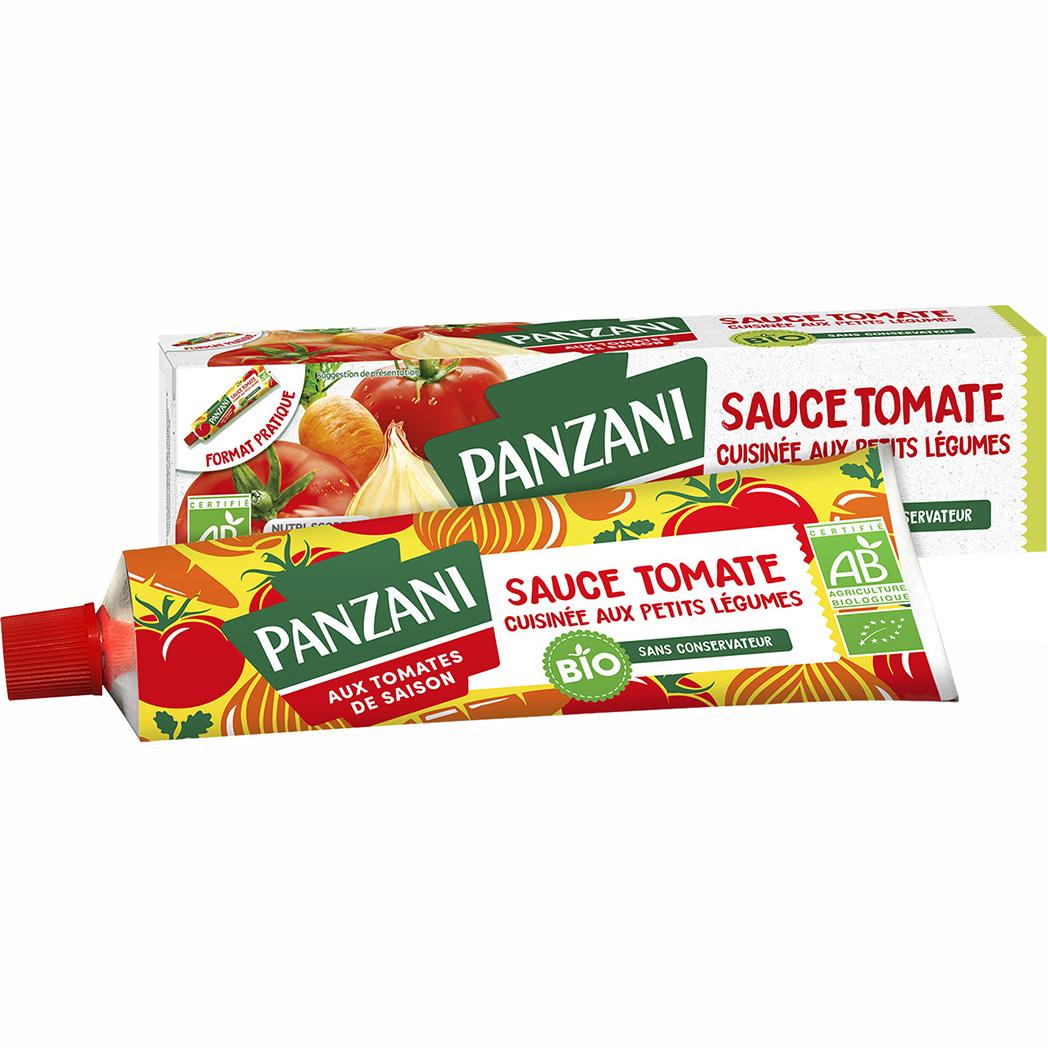 PANZANI Bio Tomaten & Feingemüse-Sauce in der Tube 180g