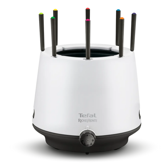 Conjunto de Fondue TEFAL RichesMonts, Antiaderente, 8 Pessoas, Parede Isolada