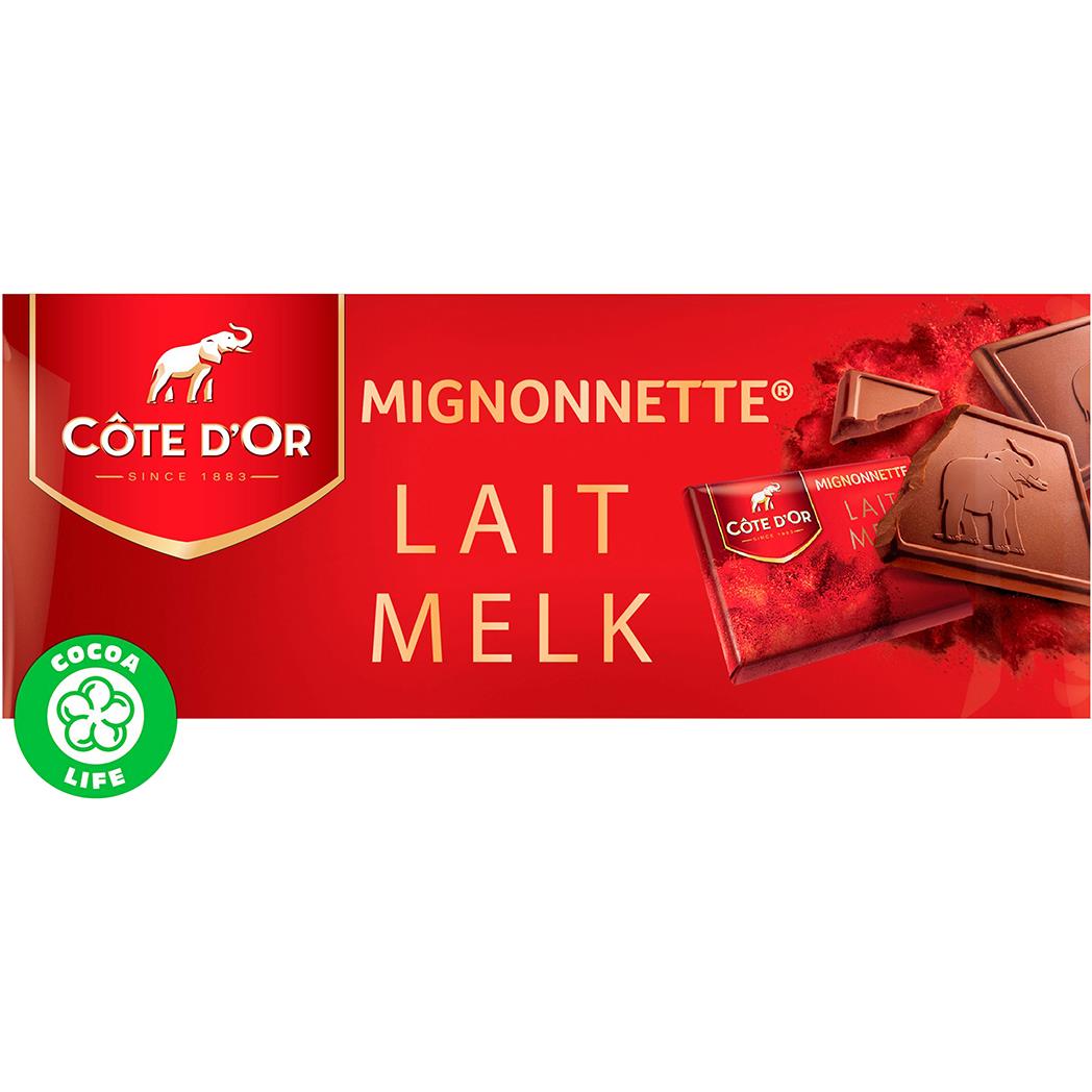 COTE D'OR Mignonette milk chocolate x24