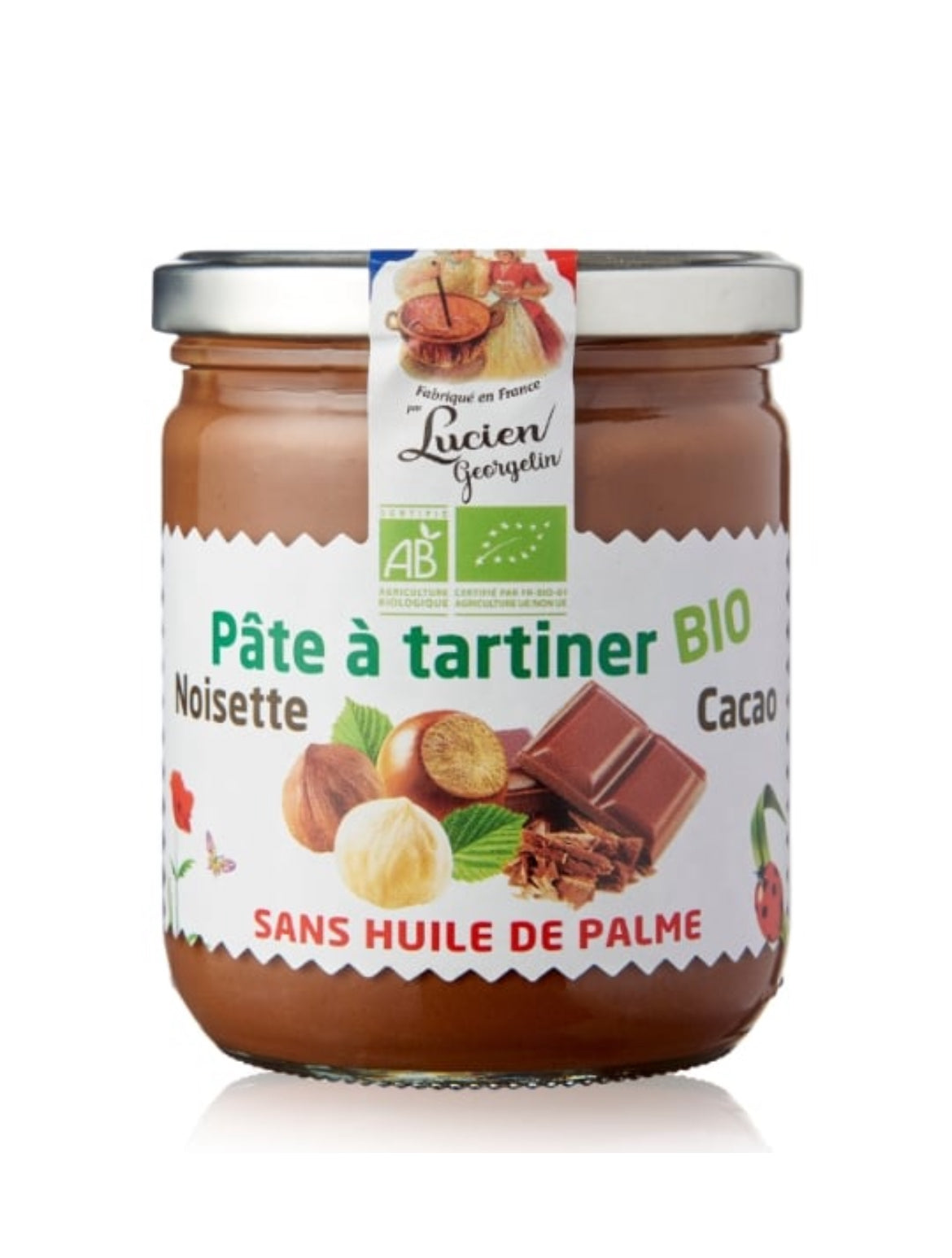LUCIEN GEORGELIN Crema de Cacao y Avellanas Ecológica 400g