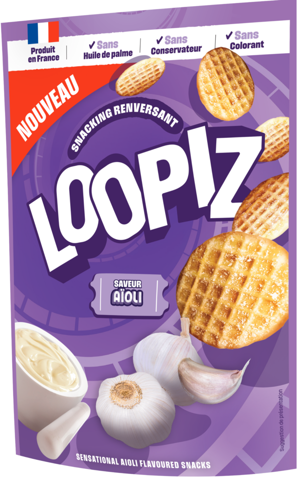 Crackers LOOPIZ gusto Aïoli 55g