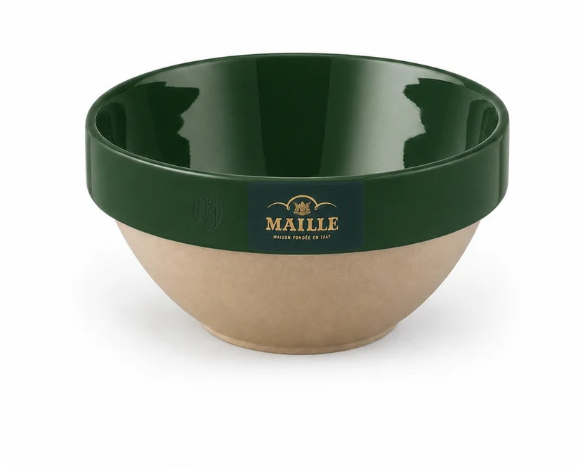 MAILLE Saladier Vert forêt de la Manufacture de Digoin