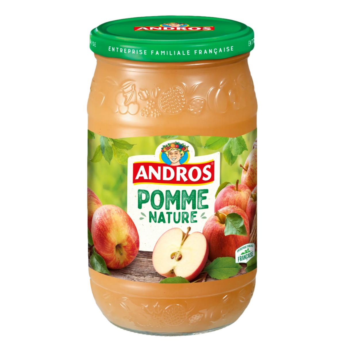 ANDROS Dessert di Frutta Mela Naturale 750g