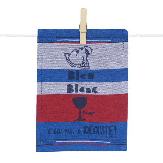 MAILLE Para tapas Bleu Blanc Rouge tejido por la Maison Moutet