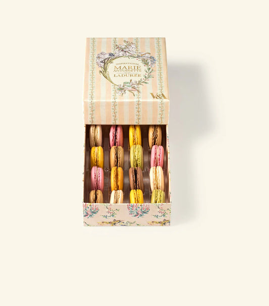 LADURÉE „Marie-Antoinette“ 16 Makronen Geschenkbox