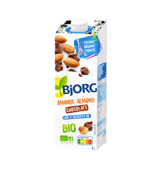 BJORG Leche de almendras con chocolate orgánico 1L